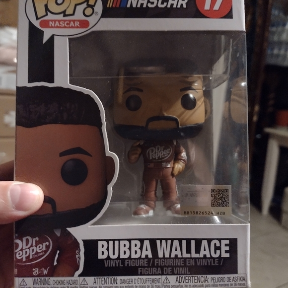 FUNKO POP! NASCAR: BUBBA WALLACE (DR. PEPPER) 17 59235 VINYL FIGURE NEW. - Picture 5 of 14